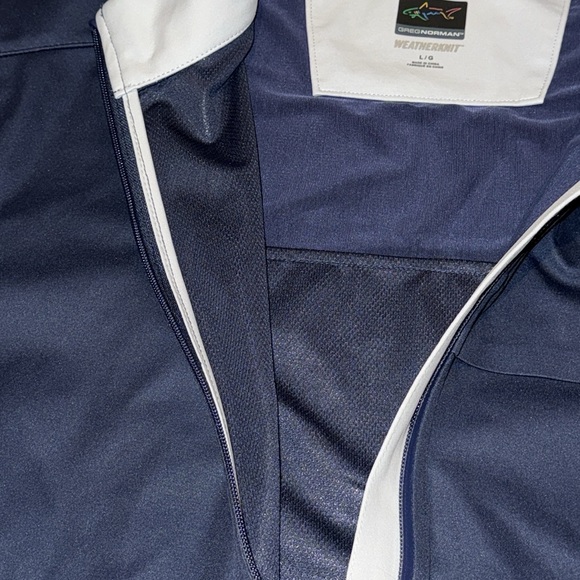 Men’s Greg Norman Weatherknit Short Sleeve Jacket Size Large - Picture 6 of 11